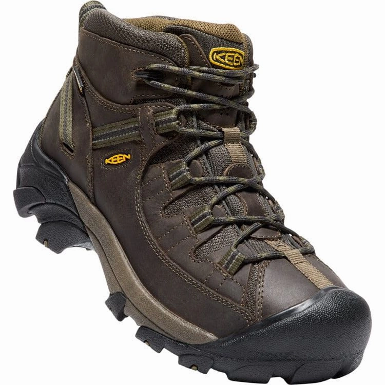 KEEN TARGHEE II MID WATERPROOF HIKING BOOTS MEN'S Keen waterproof hiking shoes for trails