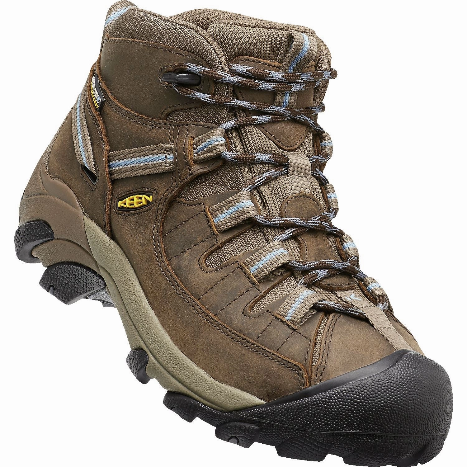 KEEN TARGHEE II MID WP WOMEN'S SLATE Keen waterproof hiking shoes for trails