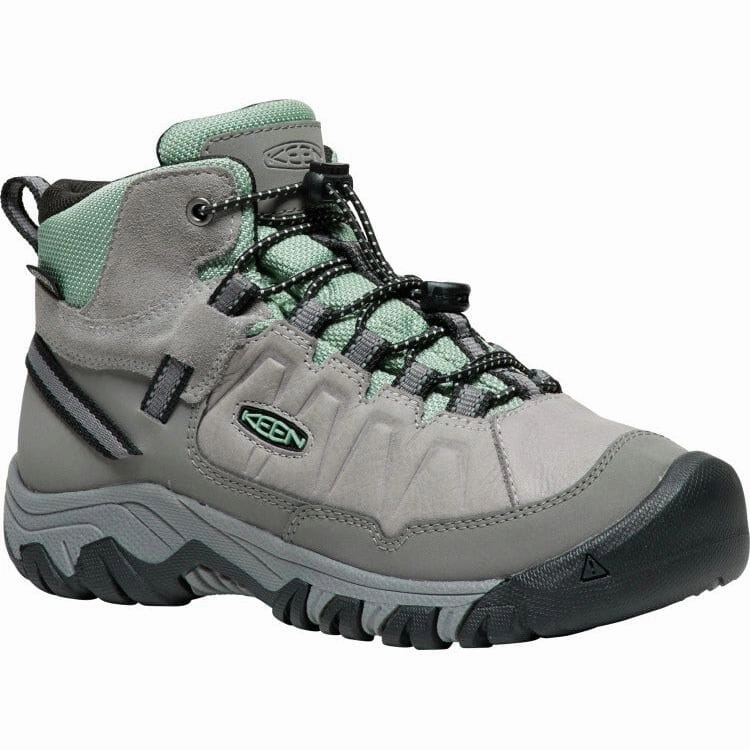 KEEN TARGHEE IV MID WATERPROOF BIG KIDS' Keen waterproof hiking shoes for trails