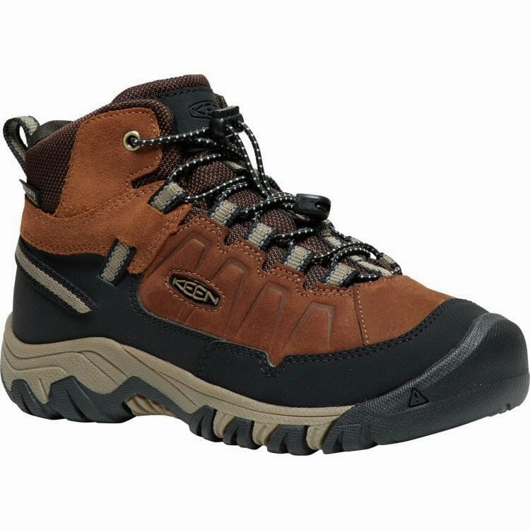 KEEN TARGHEE IV MID WATERPROOF BIG KIDS' Keen versatile adventure footwear