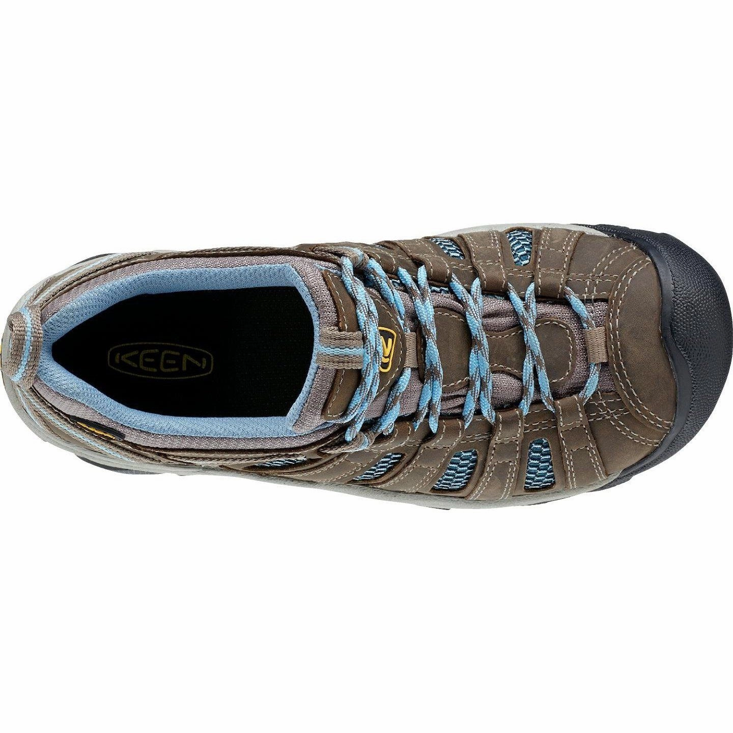 KEEN VOYAGEUR WOMEN'S BRINDLE/ALASKAN BLUE Keen versatile adventure footwear