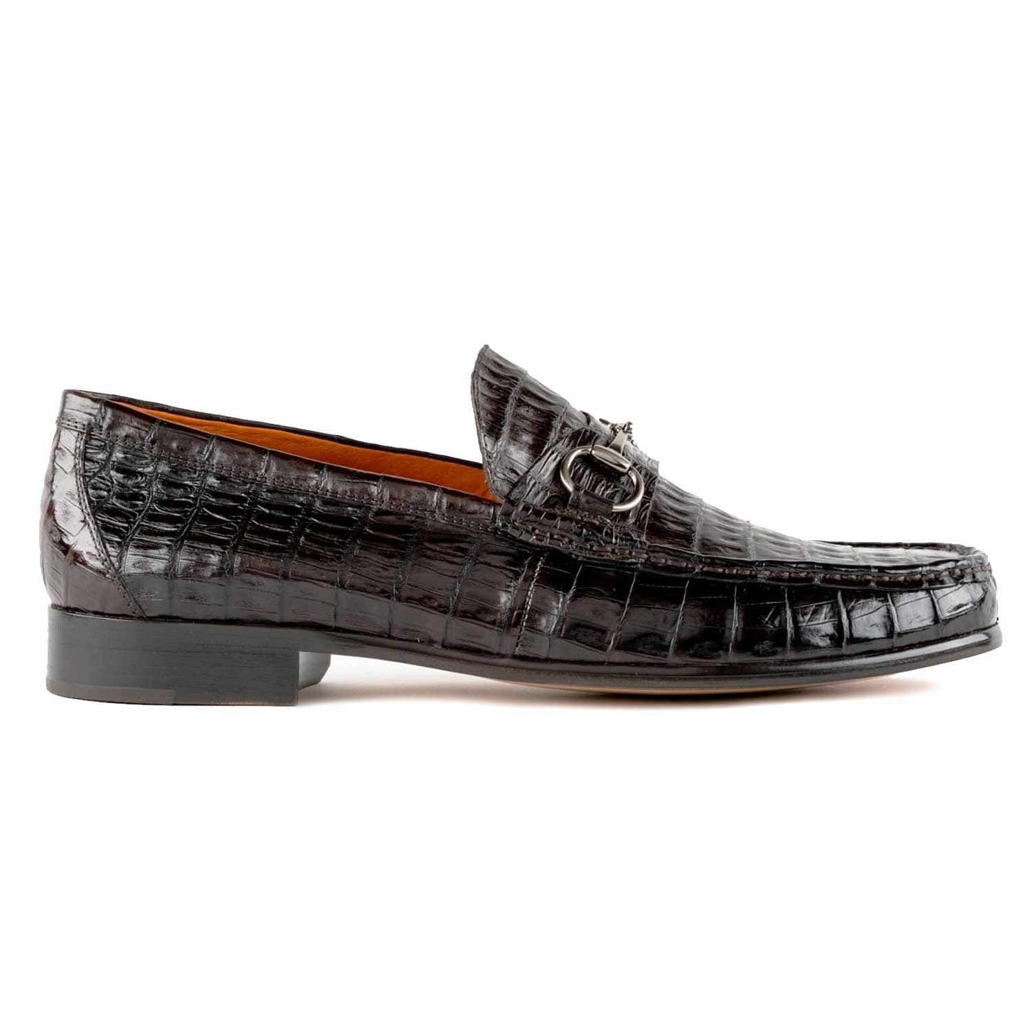 King Crocodile Bit Loafer Peter Huber luxury leather shoes