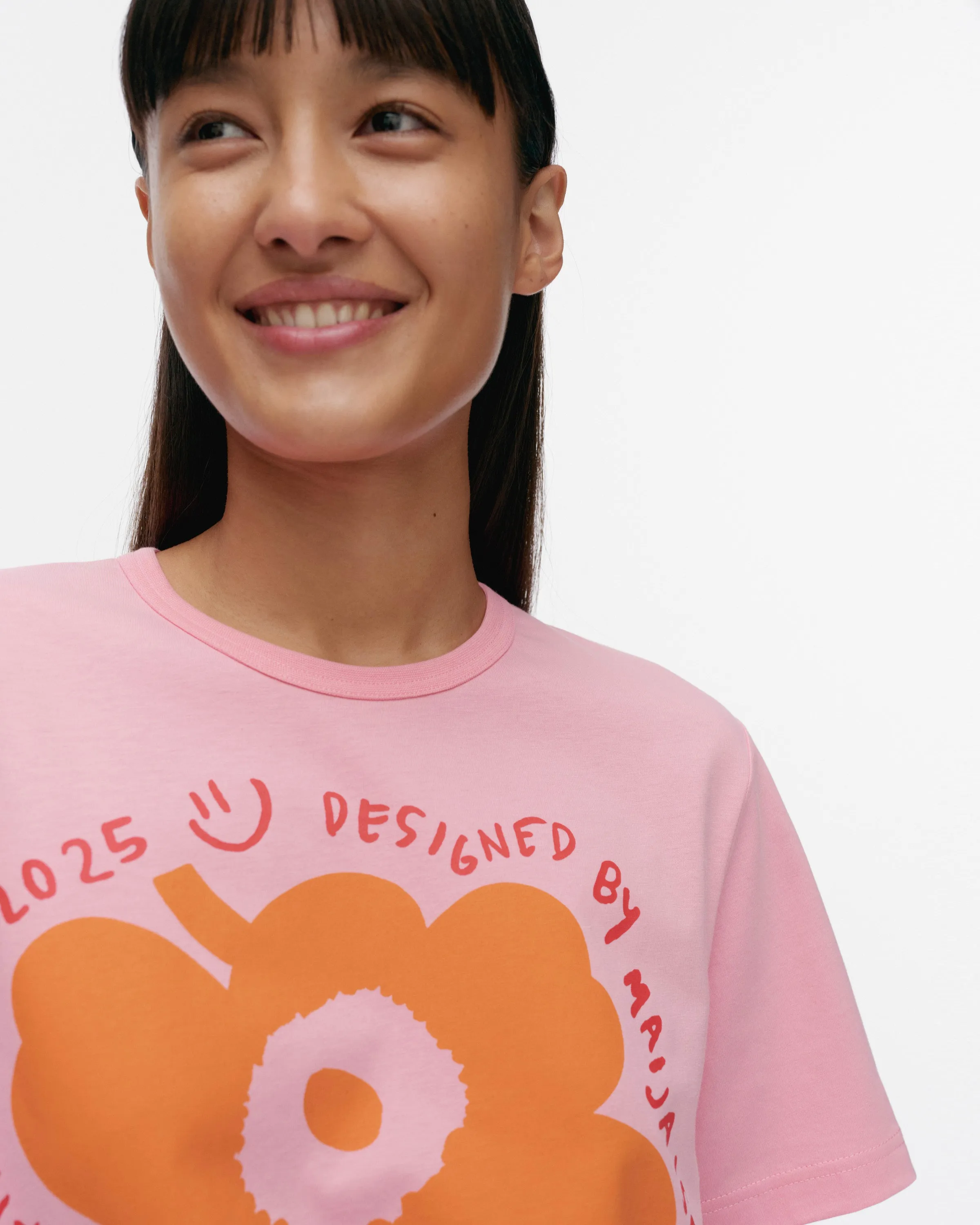Kioski Erna Unikko Placement Short Sleeve Top 63cm Clothing_Marimekko