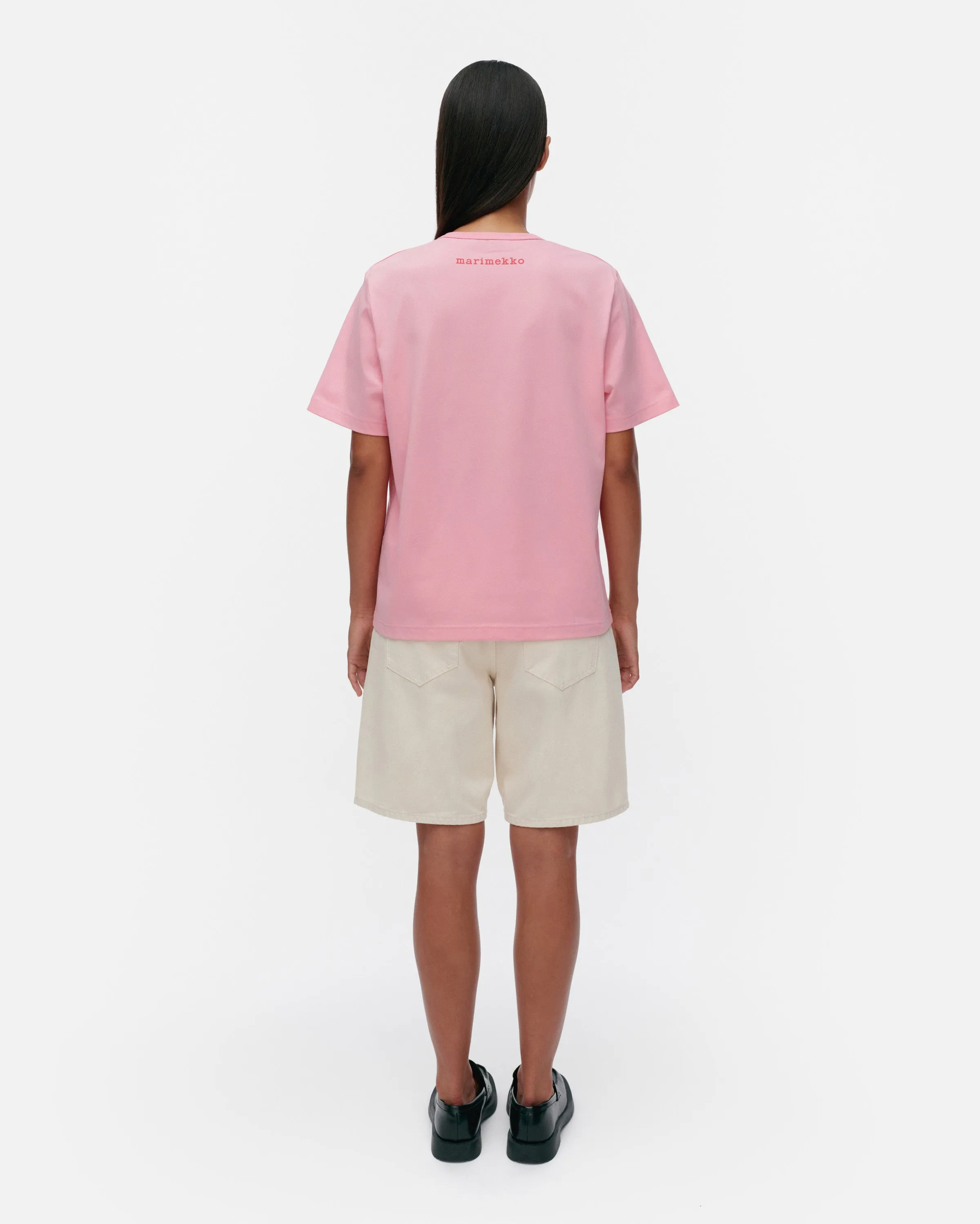 Kioski Erna Unikko Placement Short Sleeve Top 63cm Clothing_Marimekko