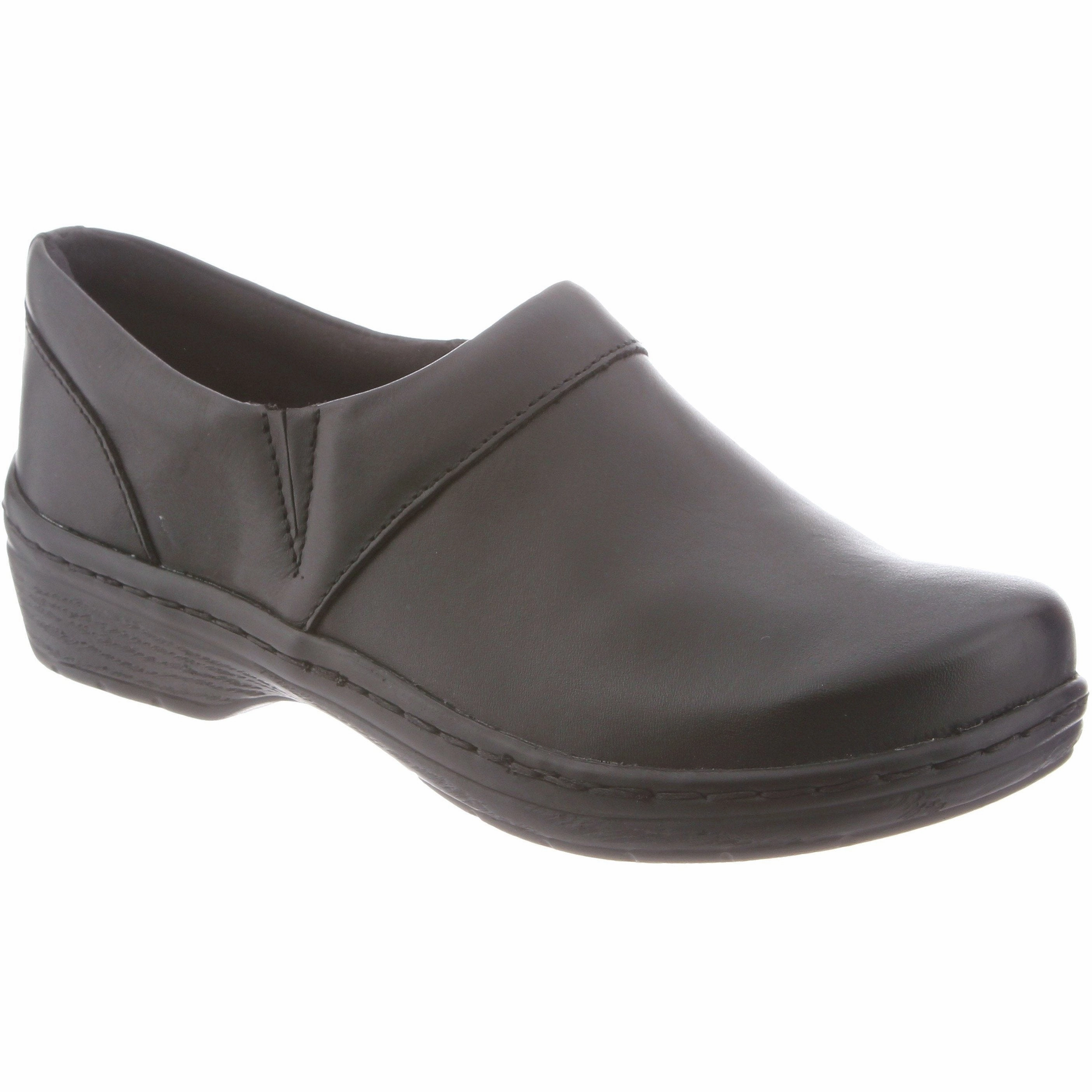 KLOGS MISSION BLACK SMOOTH MEDIUM AND WIDE Klogs cushioned clogs for nurses and chefs