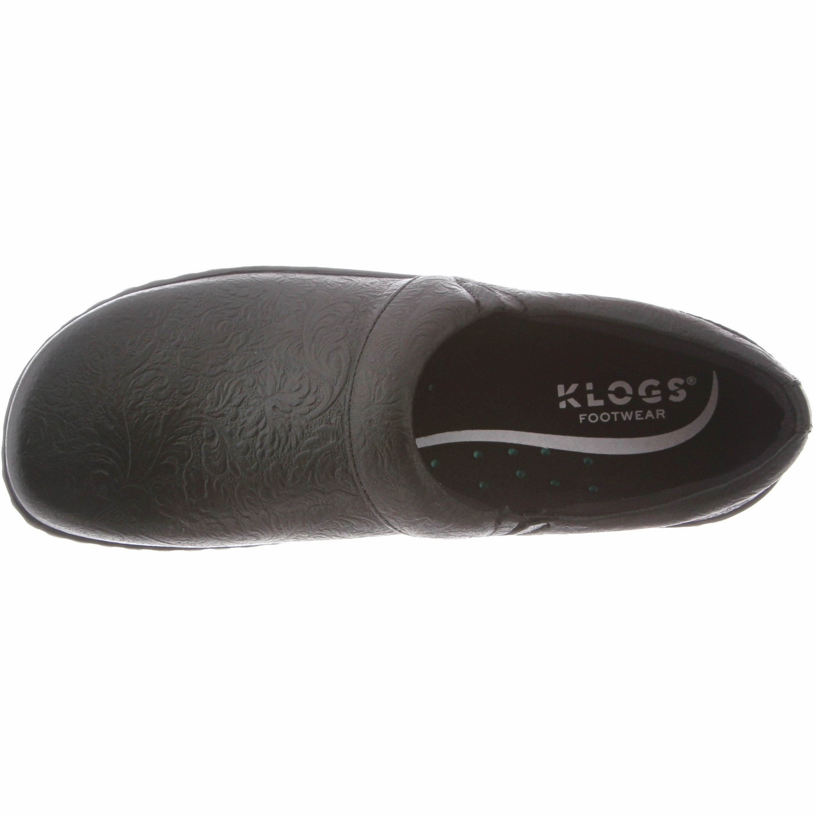 KLOGS MISSION BLACK TOOLED Klogs comfortable work clogs