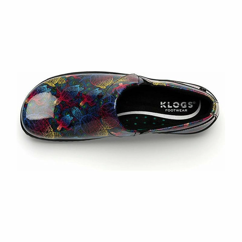 KLOGS MISSION PATENT MEDIUM AND WIDE - FINAL SALE! Klogs comfortable work clogs