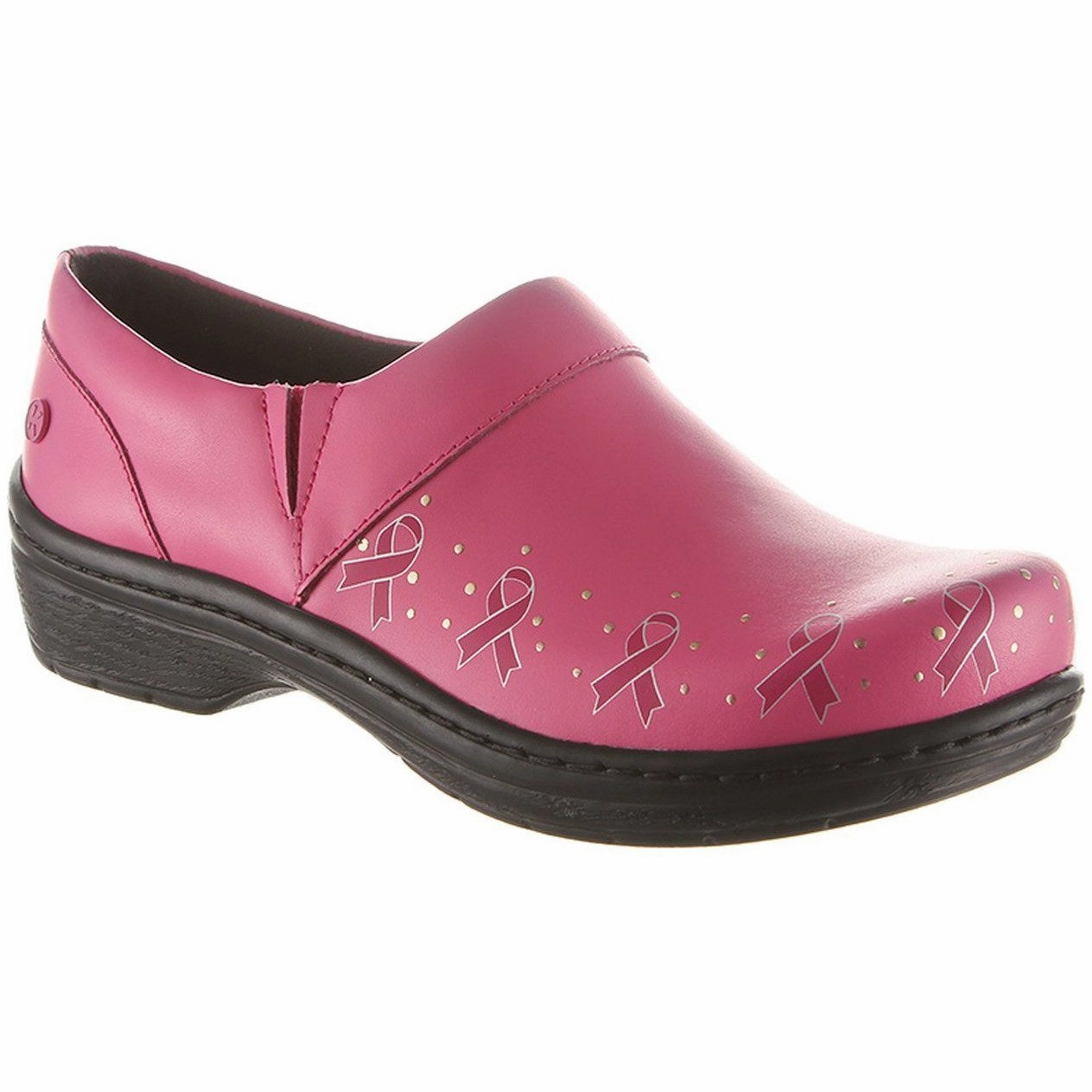 KLOGS MISSION PINK RIBBON MEDIUM AND WIDE - FINAL SALE! Klogs cushioned clogs for nurses and chefs