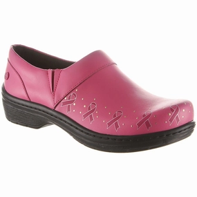 KLOGS MISSION PINK RIBBON MEDIUM AND WIDE - FINAL SALE! Klogs cushioned clogs for nurses and chefs