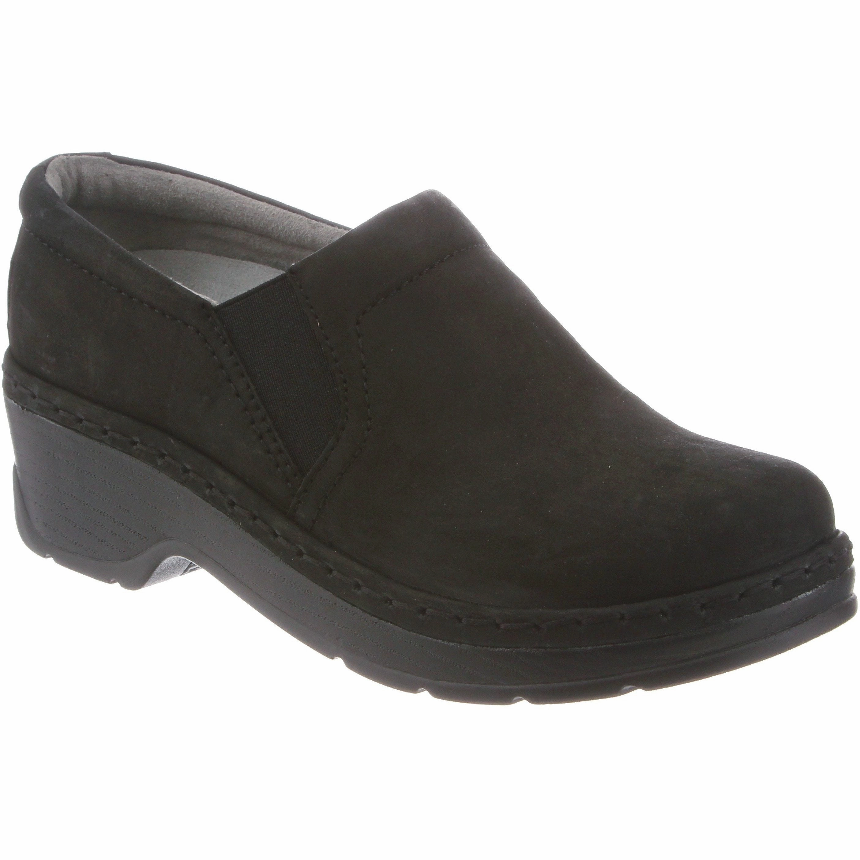 KLOGS NAPLES BLACK OILED MEDIUM AND WIDE Klogs cushioned clogs for nurses and chefs