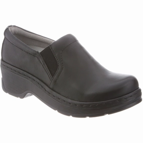 KLOGS NAPLES BLACK SMOOTH MEDIUM AND WIDE Klogs cushioned clogs for nurses and chefs