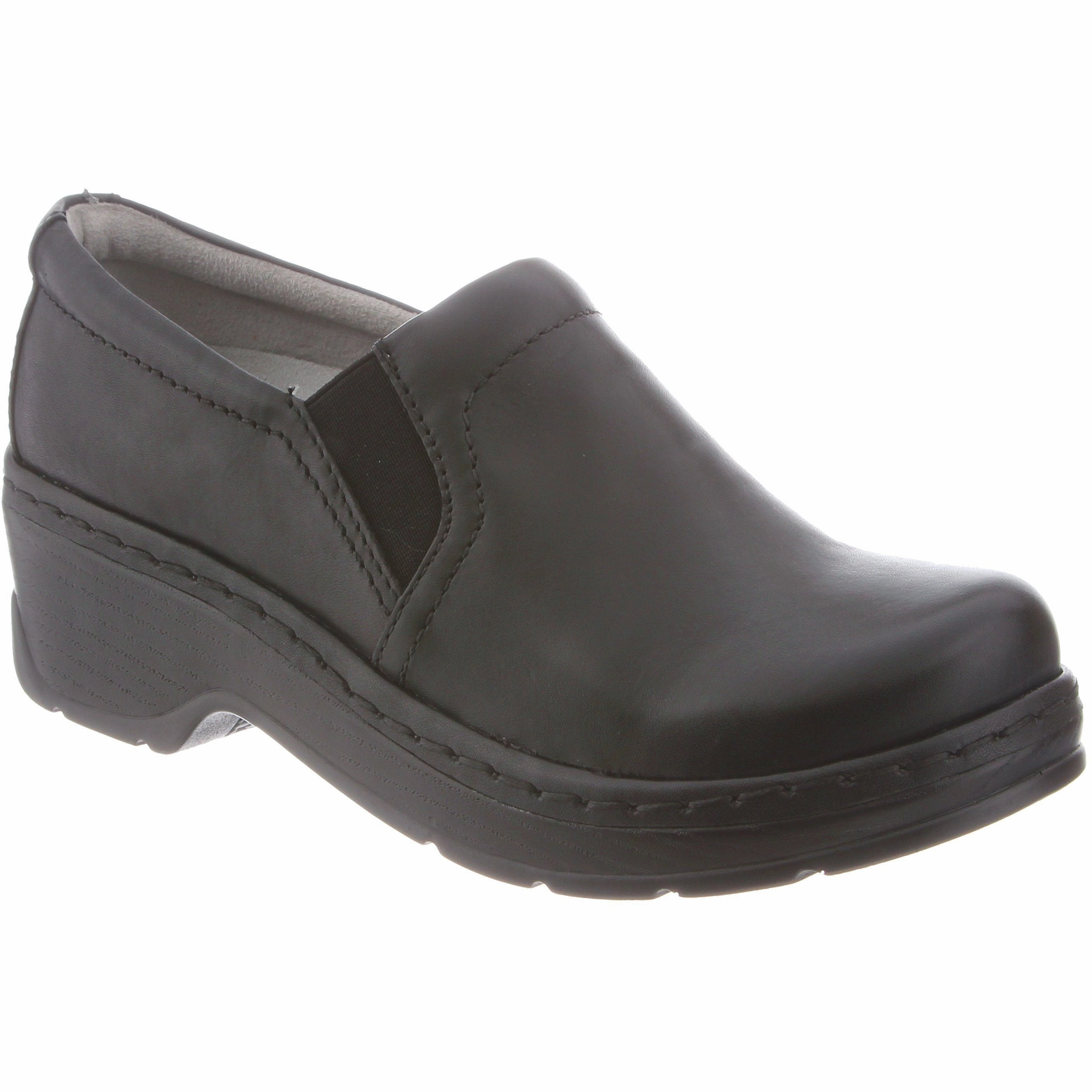 KLOGS NAPLES BLACK SMOOTH MEDIUM AND WIDE Klogs cushioned clogs for nurses and chefs