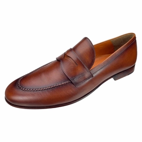 Knob Penny Loafer Peter Huber handcrafted leather shoes