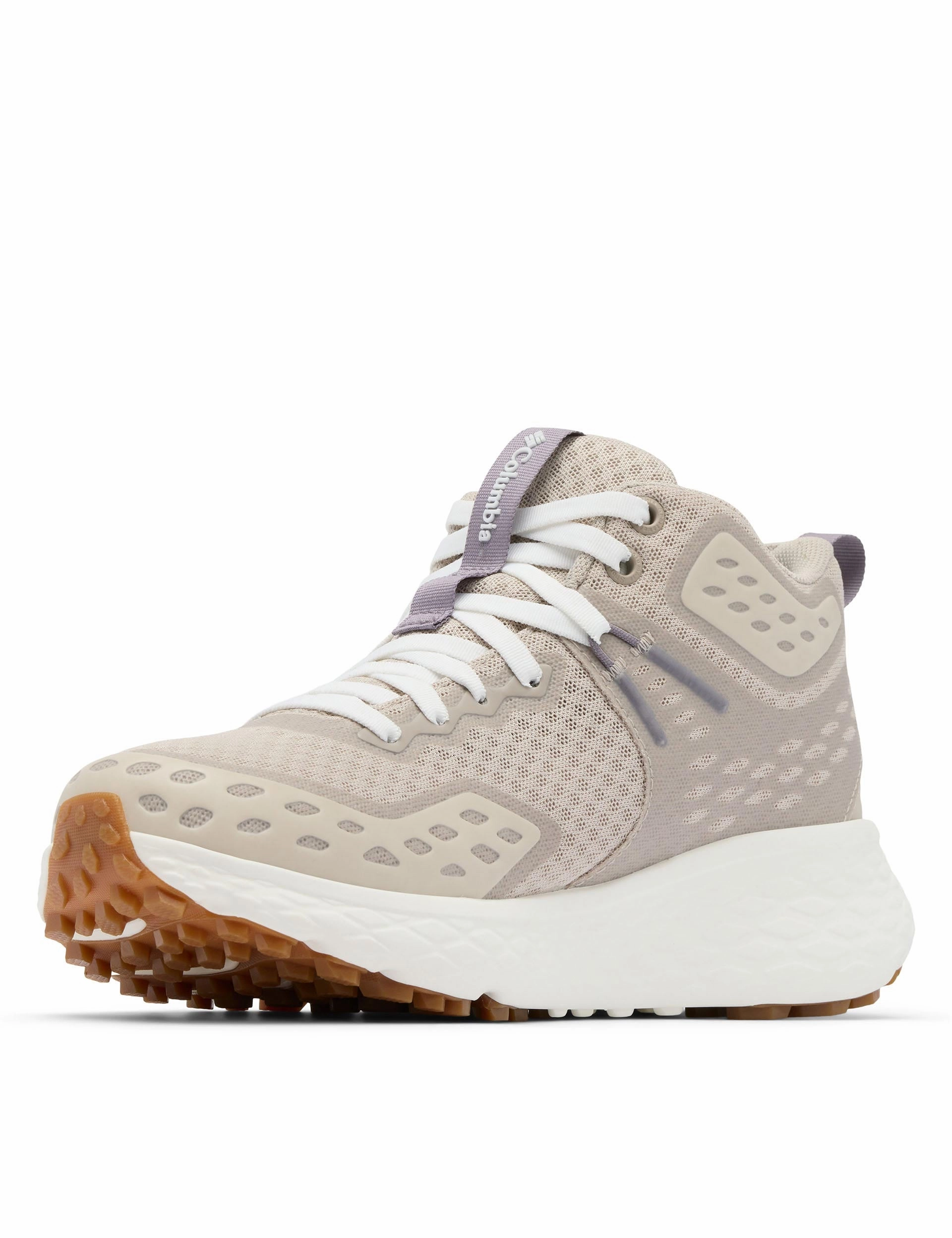 Konos TRS OutDry Mid Hiking Shoe - Soft Taupe/Granite Purple Columbia outdoor performance shoes