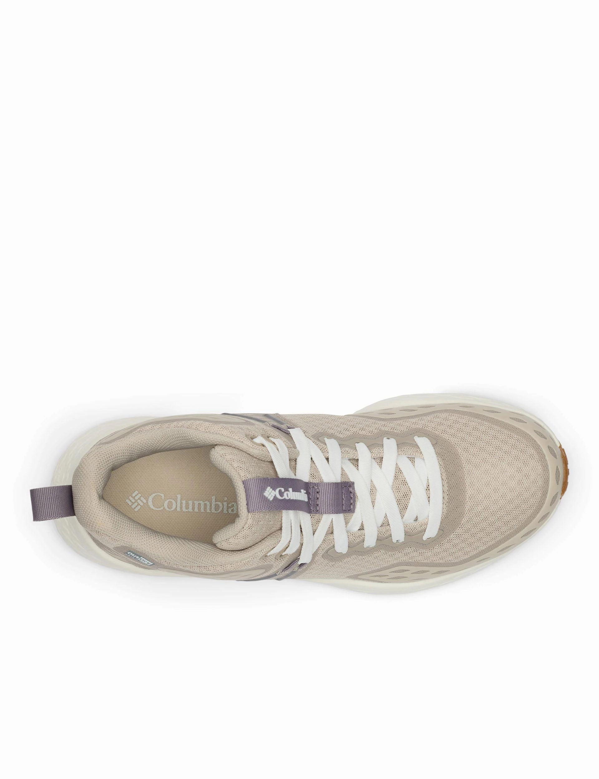 Konos TRS OutDry Mid Hiking Shoe - Soft Taupe/Granite Purple Columbia outdoor performance shoes