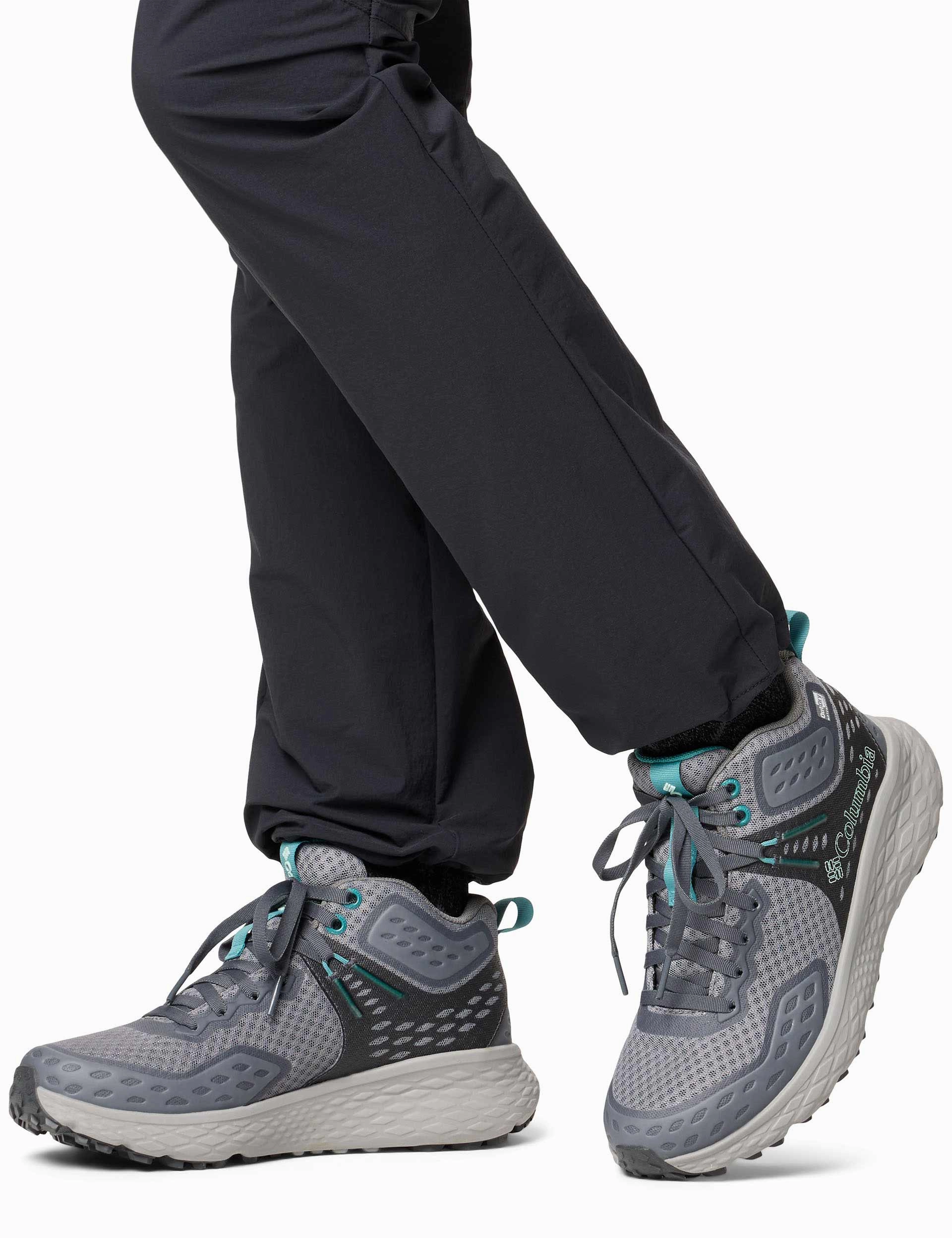 Konos TRS OutDry Mid Hiking Shoe - Ti Grey Steel/Teal Columbia outdoor performance shoes