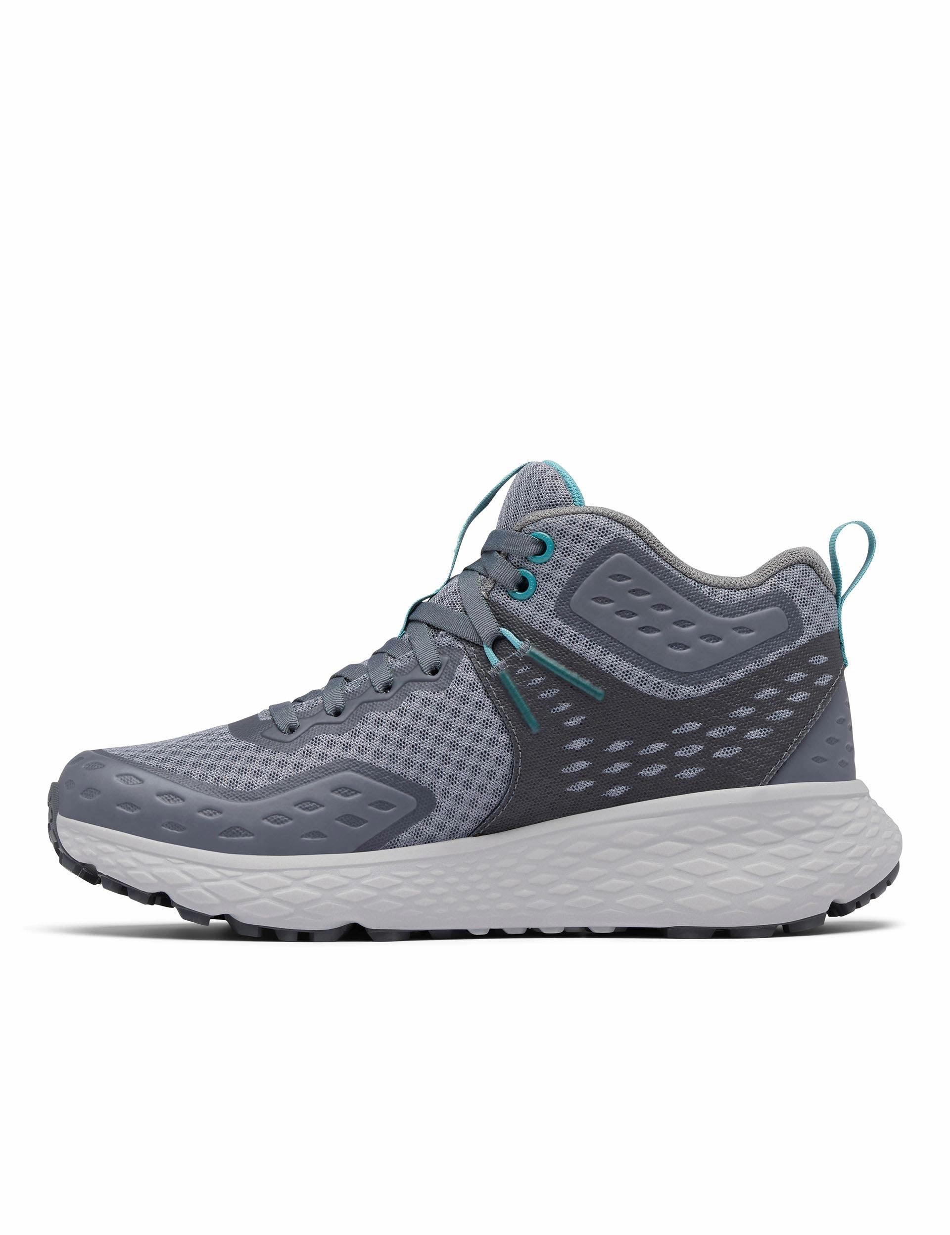 Konos TRS OutDry Mid Hiking Shoe - Ti Grey Steel/Teal Columbia outdoor performance shoes