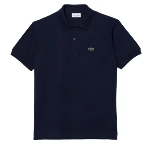 Lacoste Original L.12.12 Petit Pique Cotton Polo Shirt Midnight Blue Lacoste Clothing