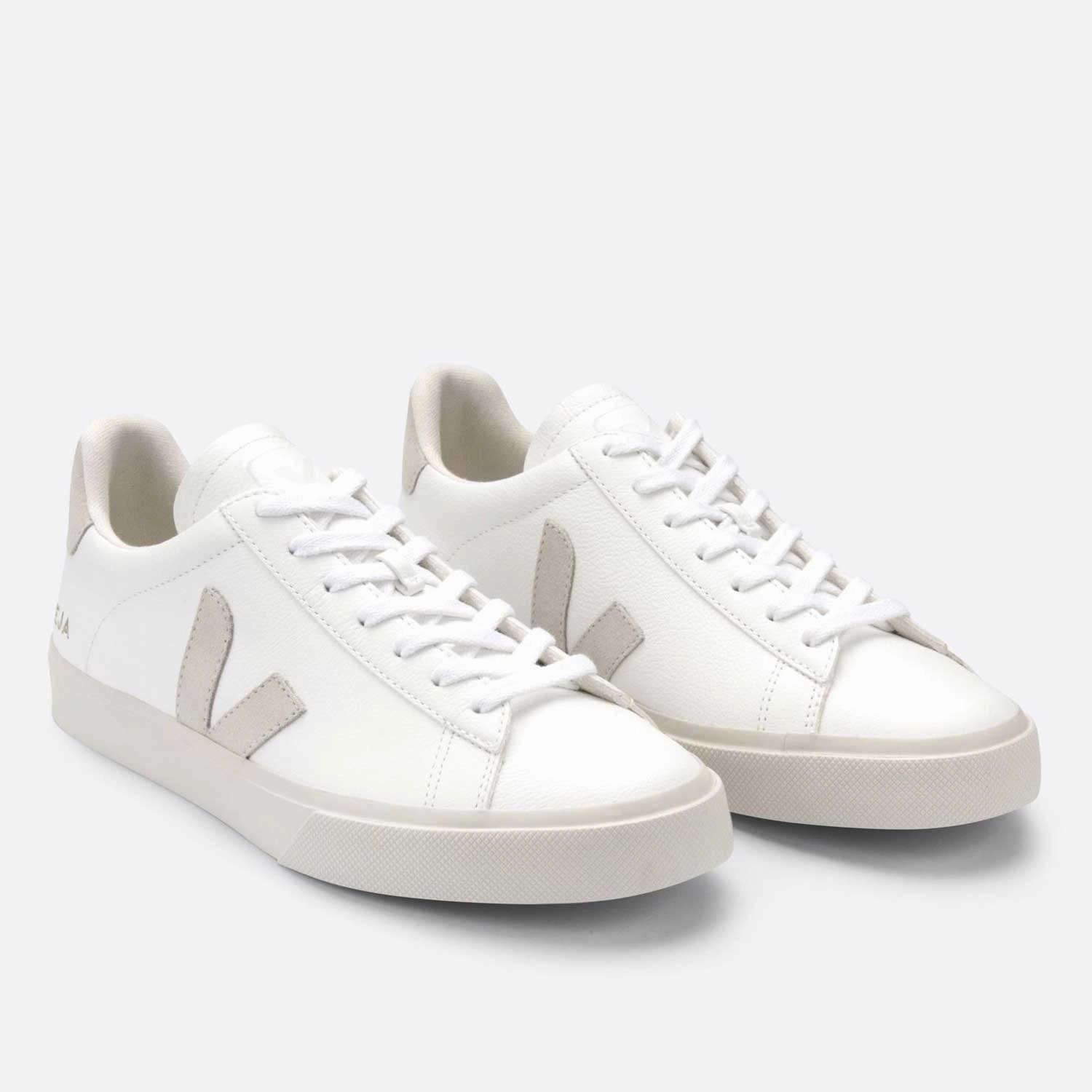 Men's Campo Chromefree Leather Sneaker Veja eco-friendly sneakers with minimalist look