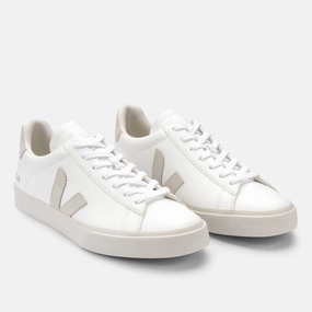 Men's Campo Chromefree Leather Sneaker Veja eco-friendly sneakers with minimalist look