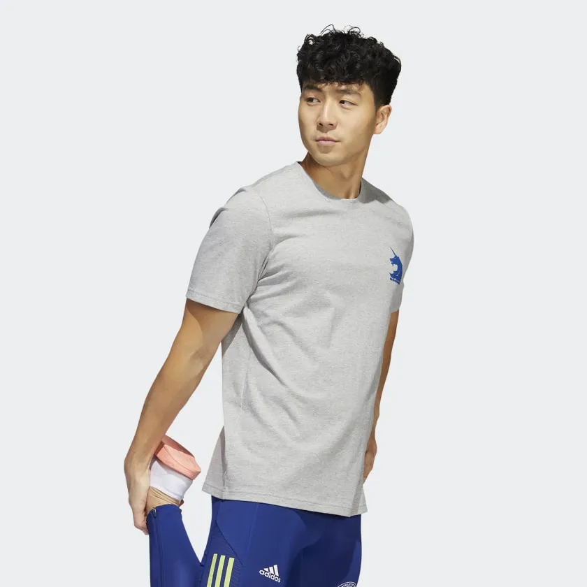 Men's adidas Boston Marathon 2022 Running Tee adidas Shoes