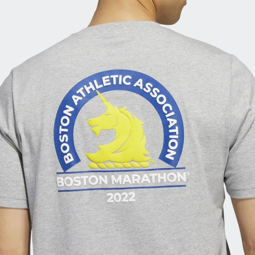 Men's adidas Boston Marathon 2022 Running Tee adidas Shoes