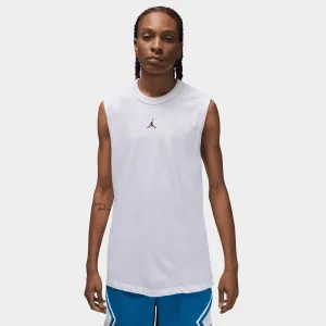 Mens Jordan Jordan Sport Dri-FIT Sleeveless T-Shirt White / Black