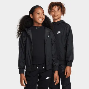 Mens Nike Nike Sportswear Juniors' Windrunner Jacket / Black