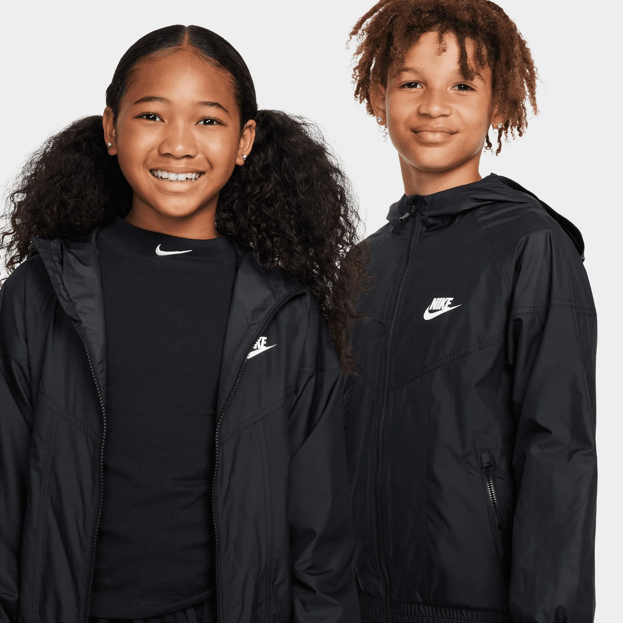 Mens Nike Nike Sportswear Juniors' Windrunner Jacket / Black