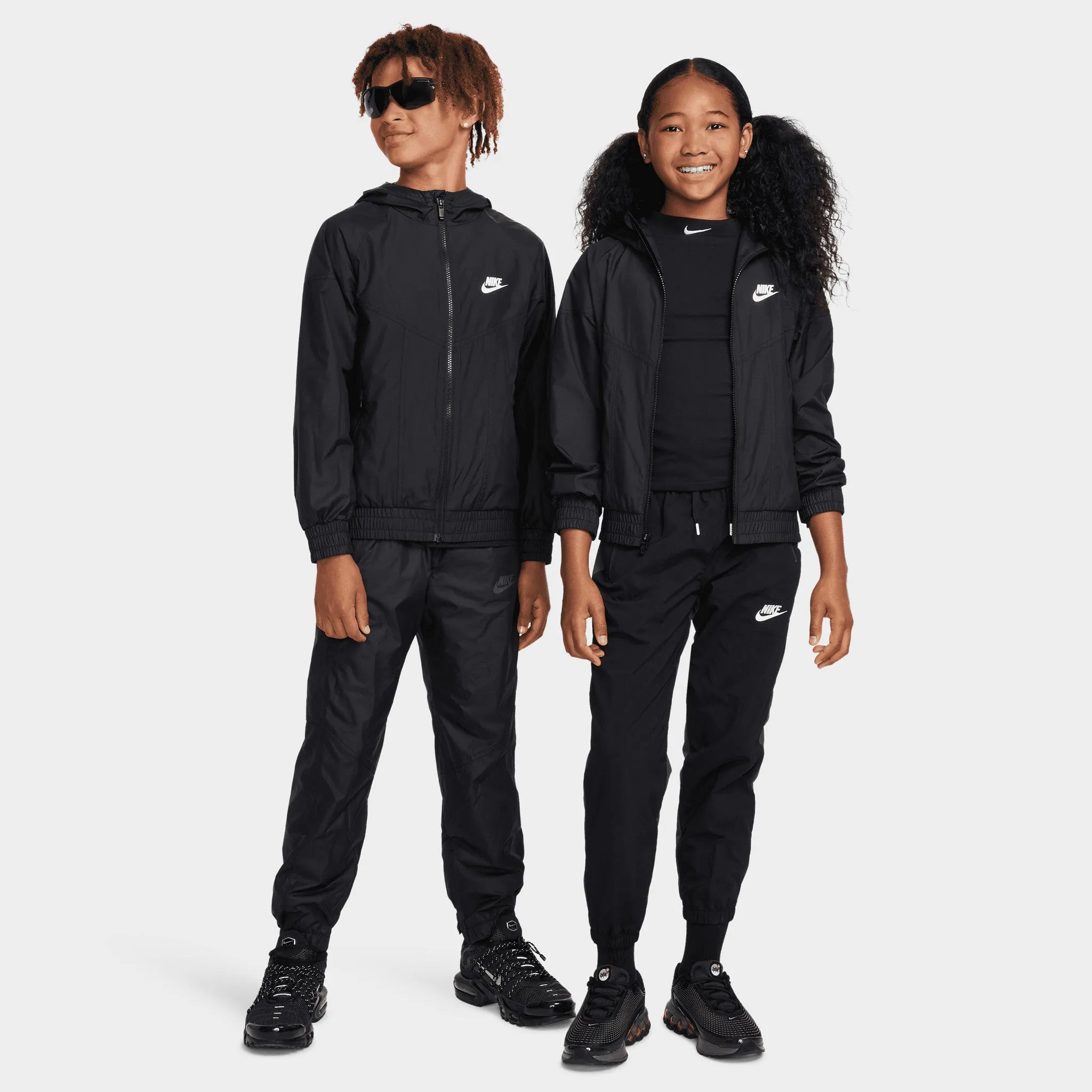 Mens Nike Nike Sportswear Juniors' Windrunner Jacket / Black