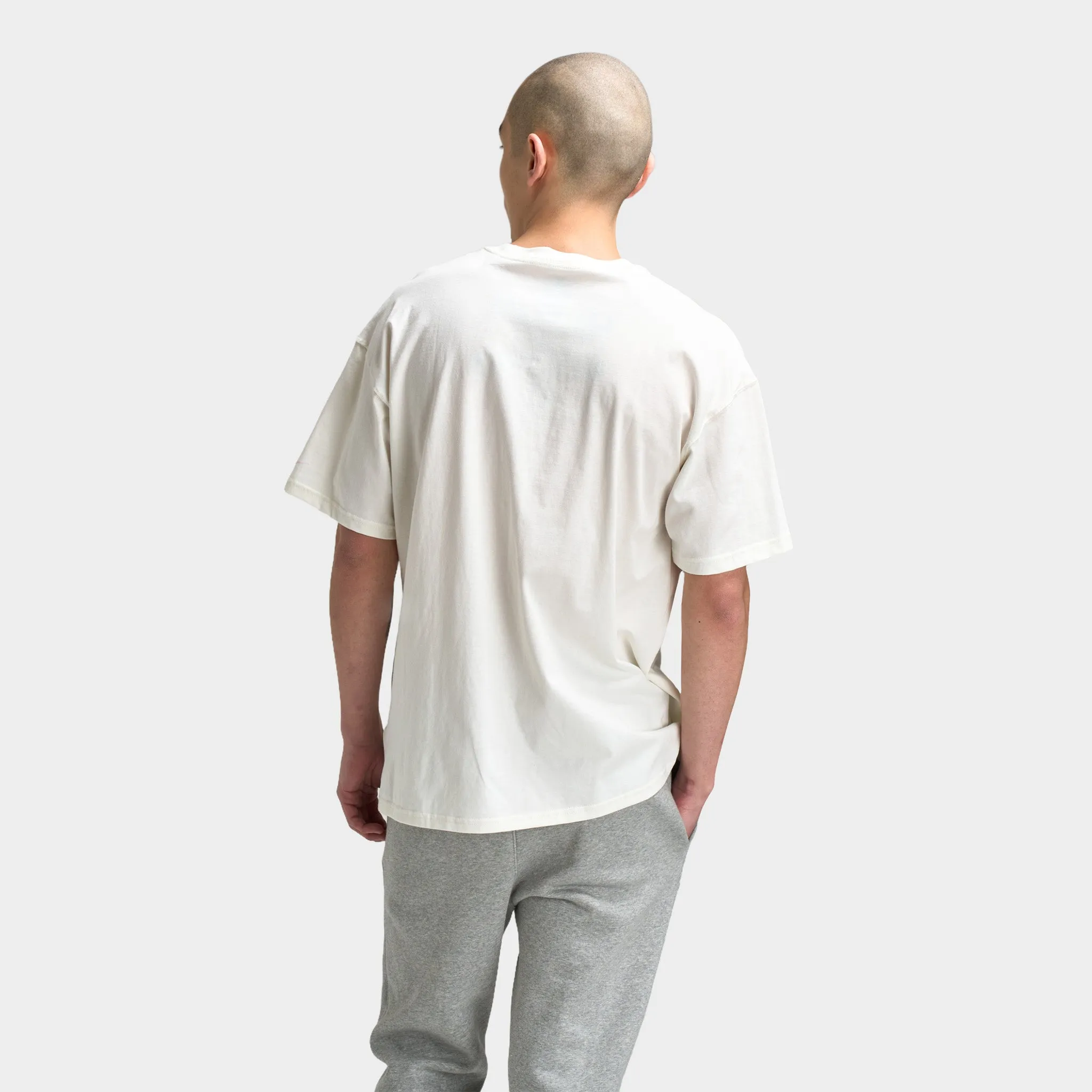 Mens Nike Nike Sportswear Max90 T-Shirt Sail / Khaki - Pink Foam