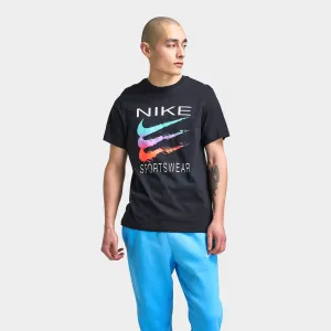 Mens Nike Nike Sportswear Swoosh T-shirt / Black