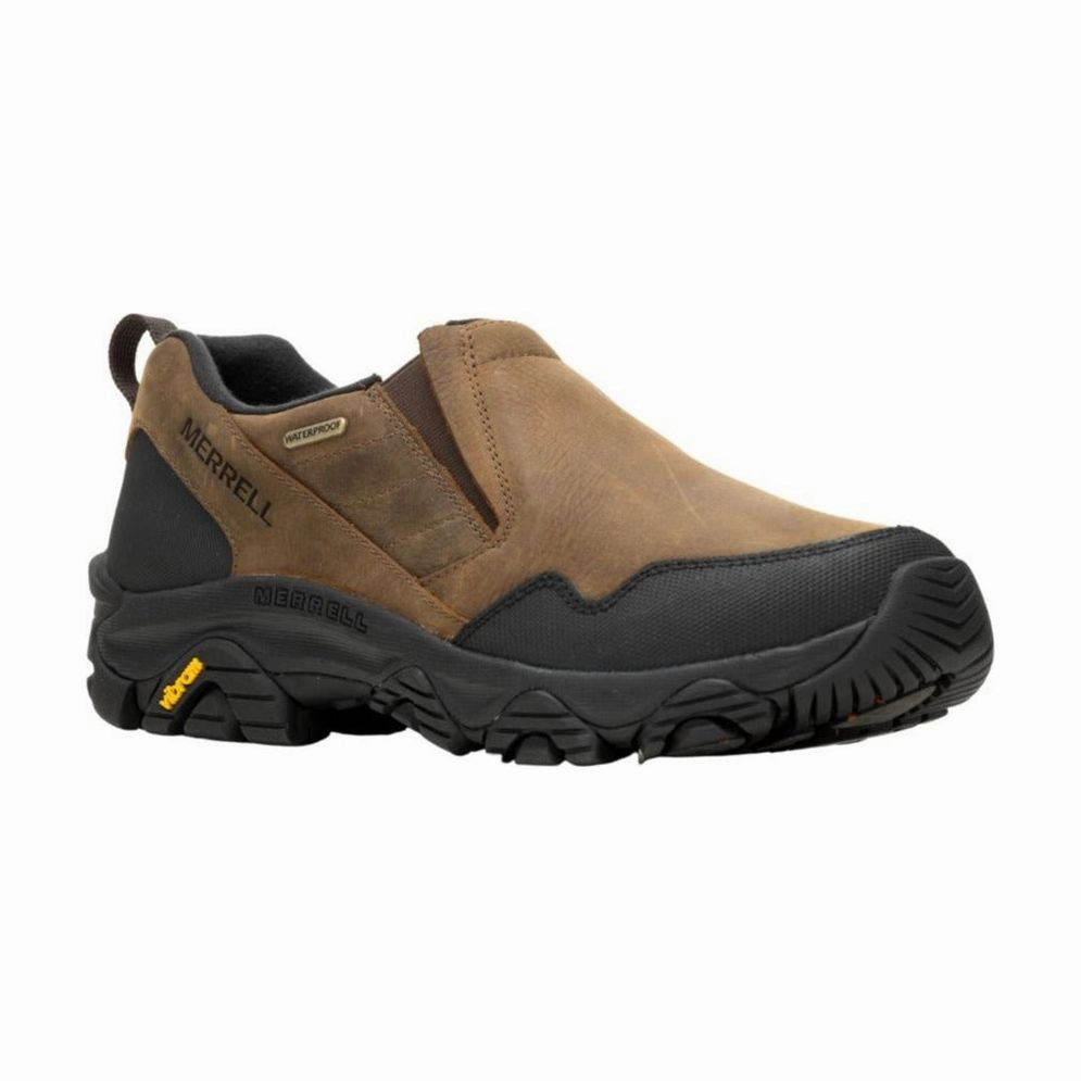 MERRELL COLDPACK 3 THERMO MOC WATERPROOF MEN'S MEDIUM AND WIDE Merrell durable trail shoes