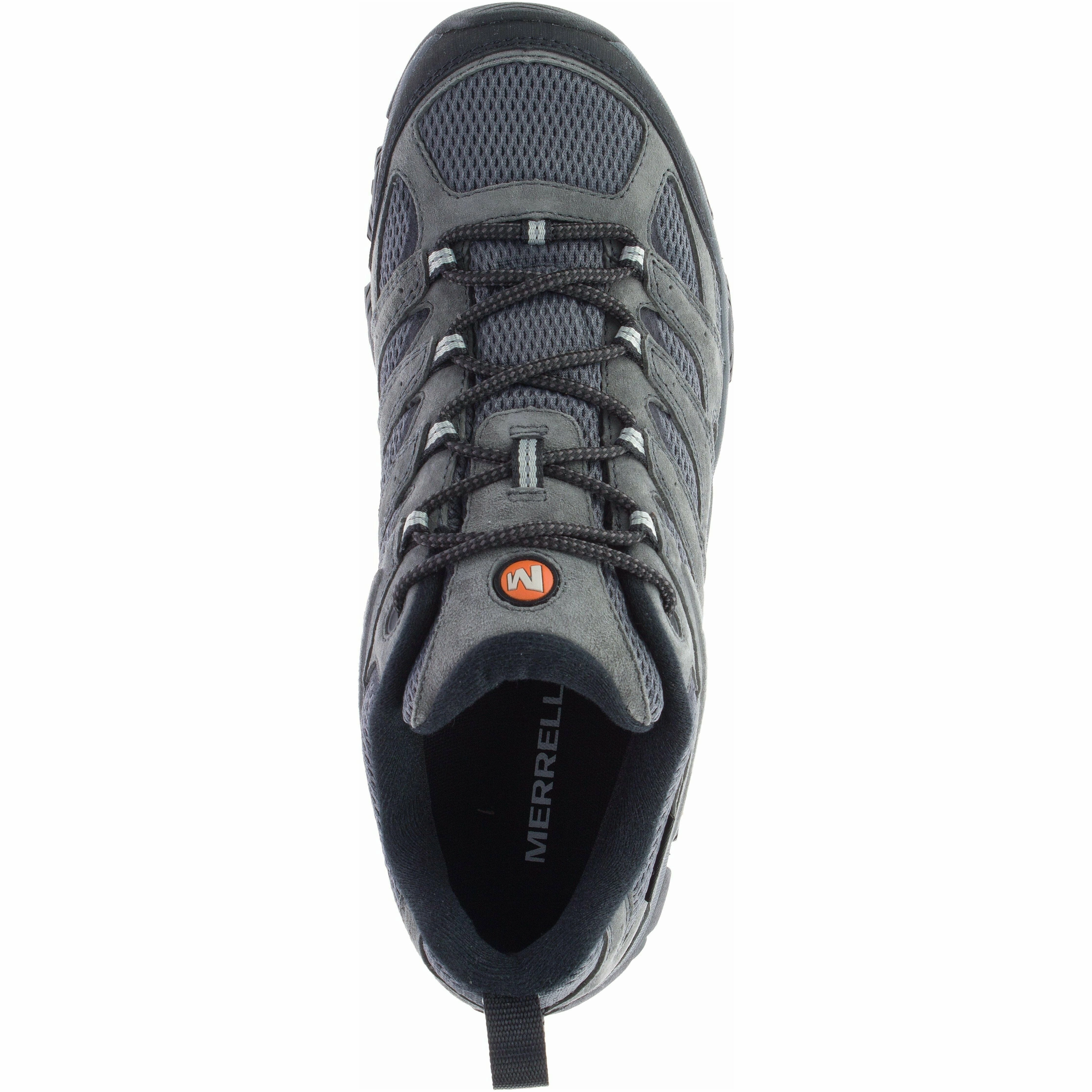 MERRELL MOAB 3 WATERPROOF MEN'S MEDIUM AND WIDE Merrell durable trail shoes