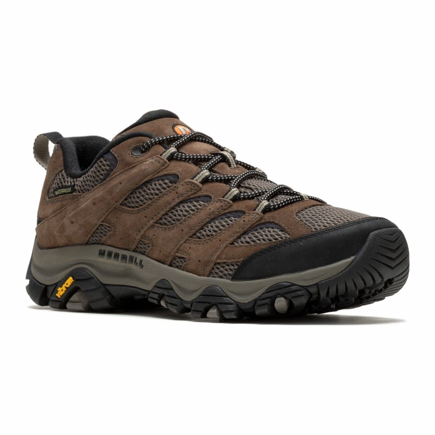 MERRELL MOAB 3 WATERPROOF MEN'S MEDIUM AND WIDE Merrell durable trail shoes