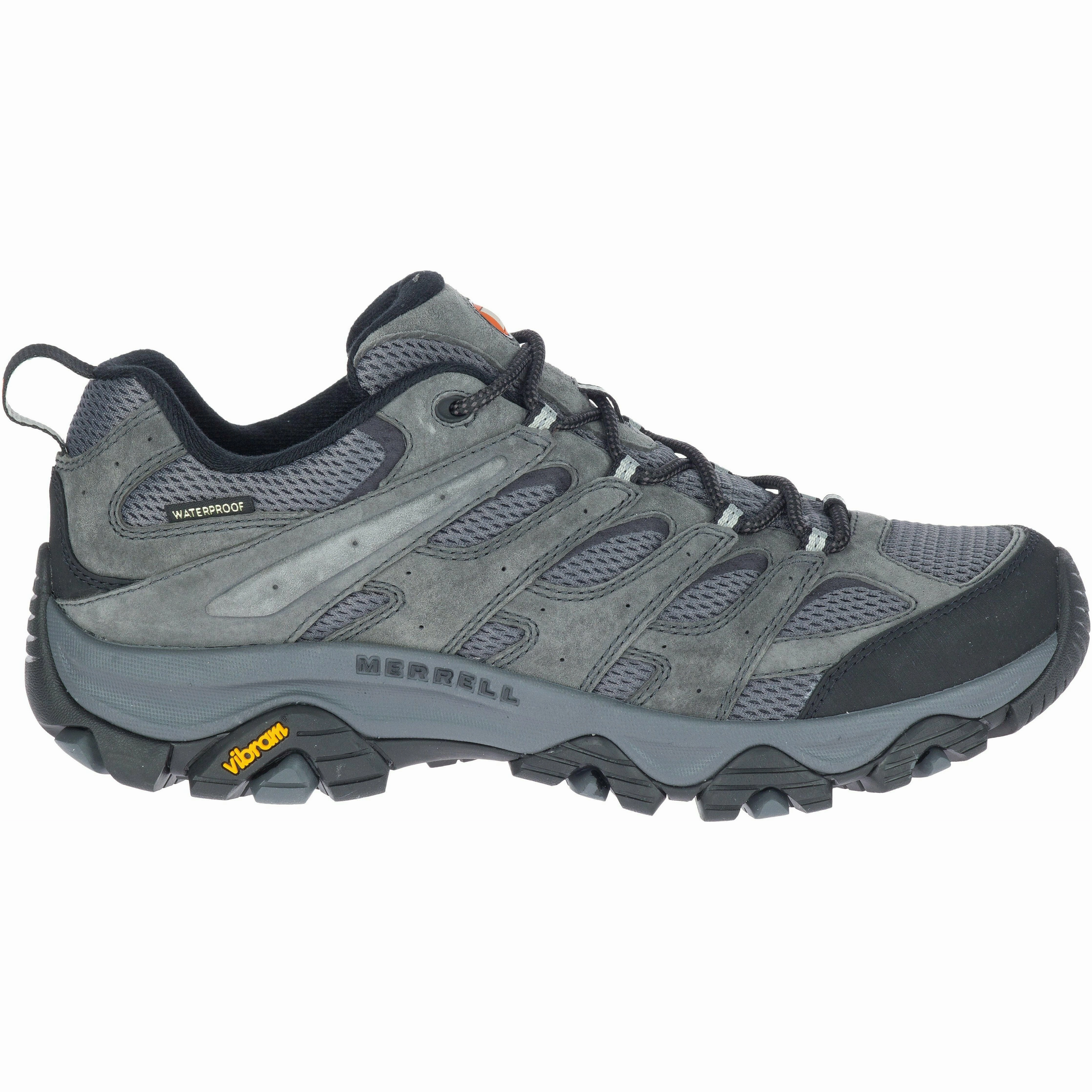 MERRELL MOAB 3 WATERPROOF MEN'S MEDIUM AND WIDE Merrell durable trail shoes