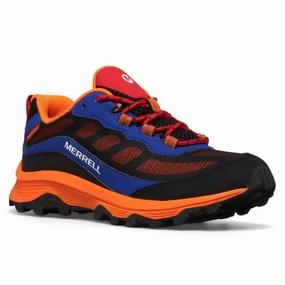 MERRELL MOAB SPEED LOW WATERPROOF BIG KIDS' Merrell rugged trail running shoes
