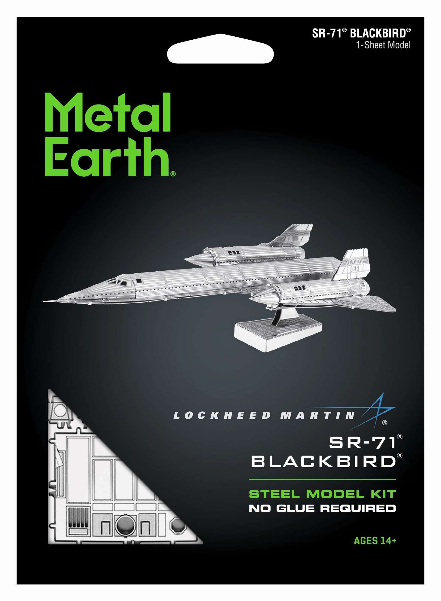 Metal Earth - SR-71 Blackbird