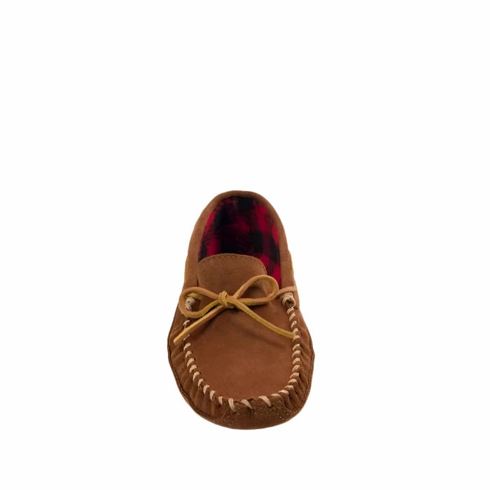 MINNETONKA DOUBLE BOTTOM FLEECE MEN'S Minnetonka classic moccasins