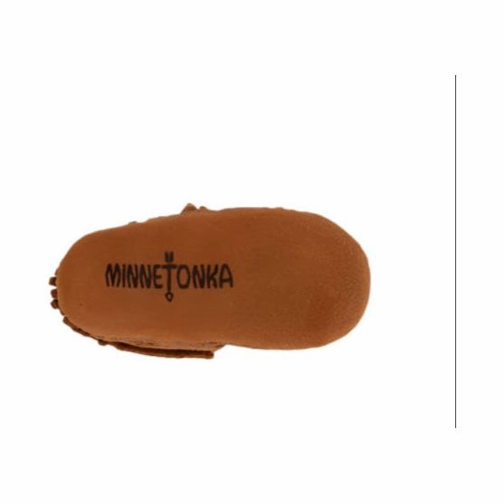 MINNETONKA RILEY BABY BOOTIE - FINAL SALE! Minnetonka classic moccasins