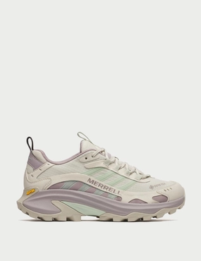 Moab Speed 2 Gore-Tex - Greige Merrell outdoor shoes for hiking and trails