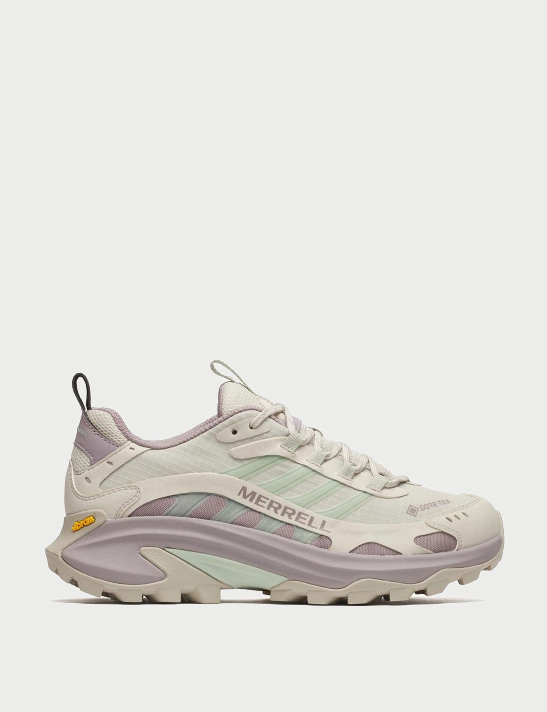 Moab Speed 2 Gore-Tex - Greige Merrell outdoor shoes for hiking and trails