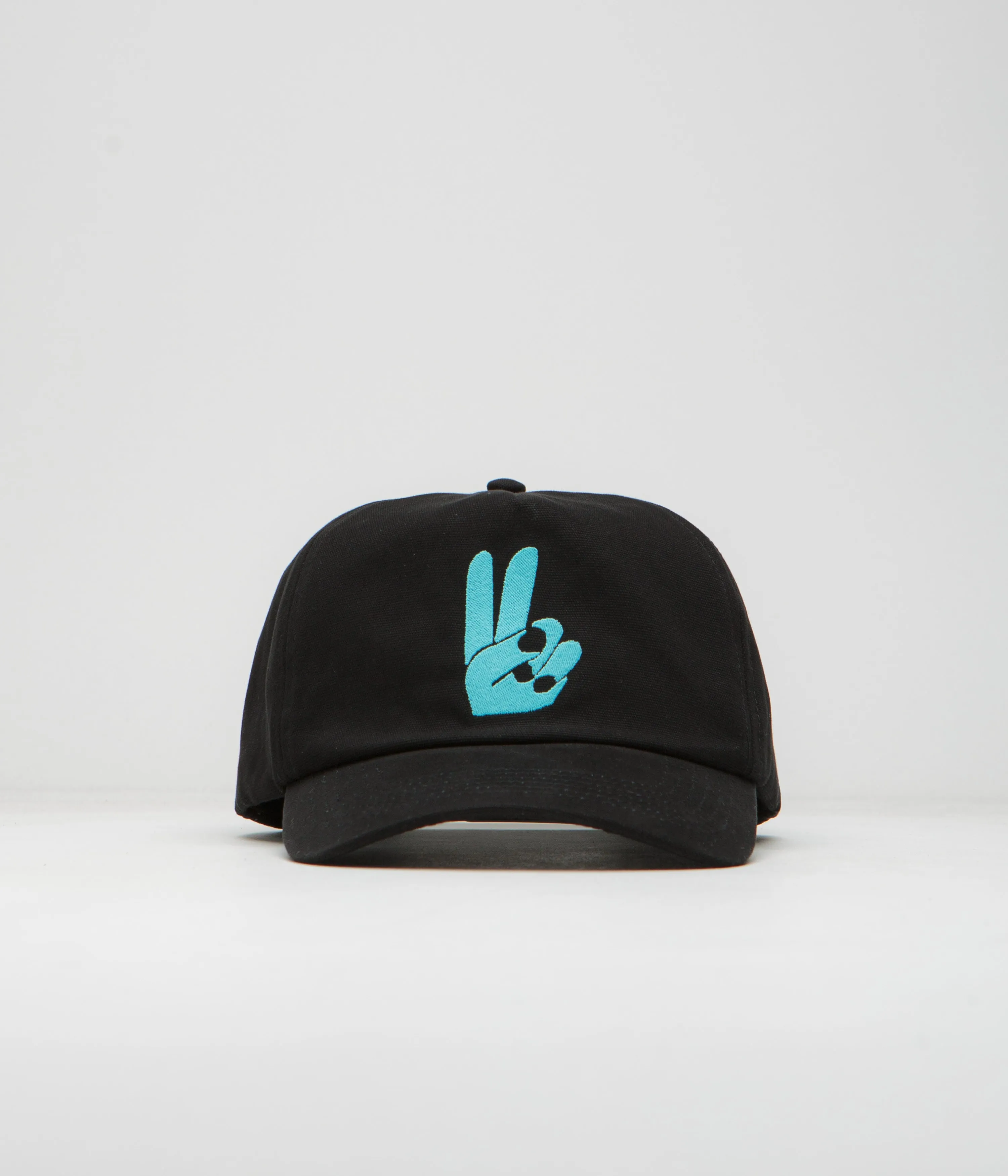 Mollusk Peace Cap - Faded Black Mollusk Clothing