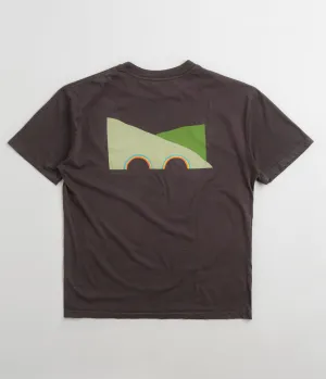 Mollusk Tunnels T-Shirt - Faded Black Mollusk Clothing