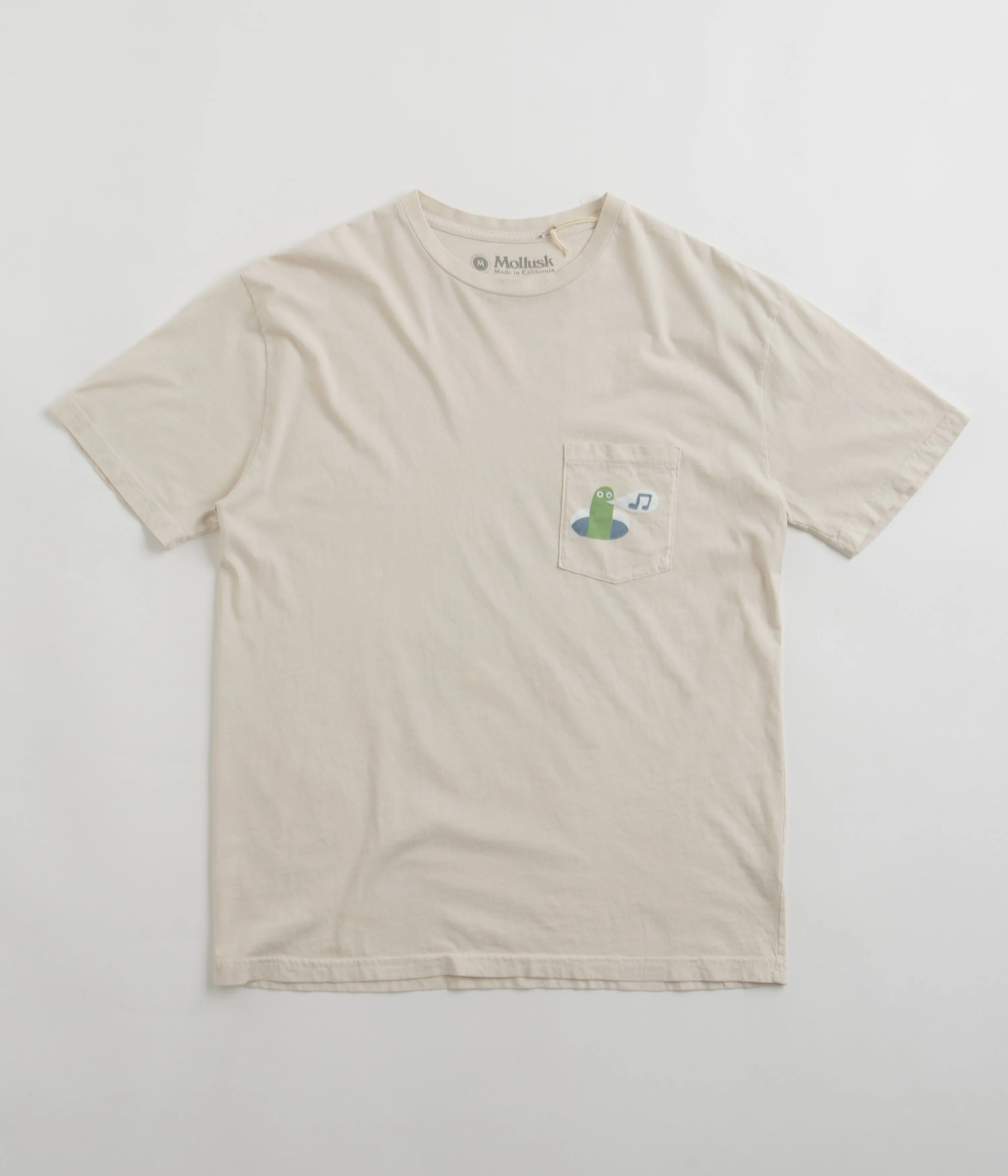 Mollusk Worm T-Shirt - Fog Mollusk Clothing