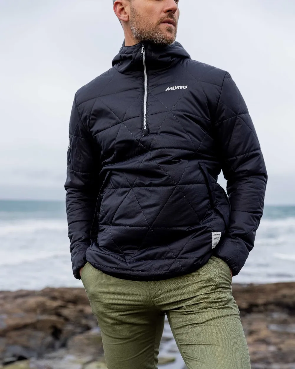 Musto Mens 64 Snug Quilt Anorak Musto Clothing