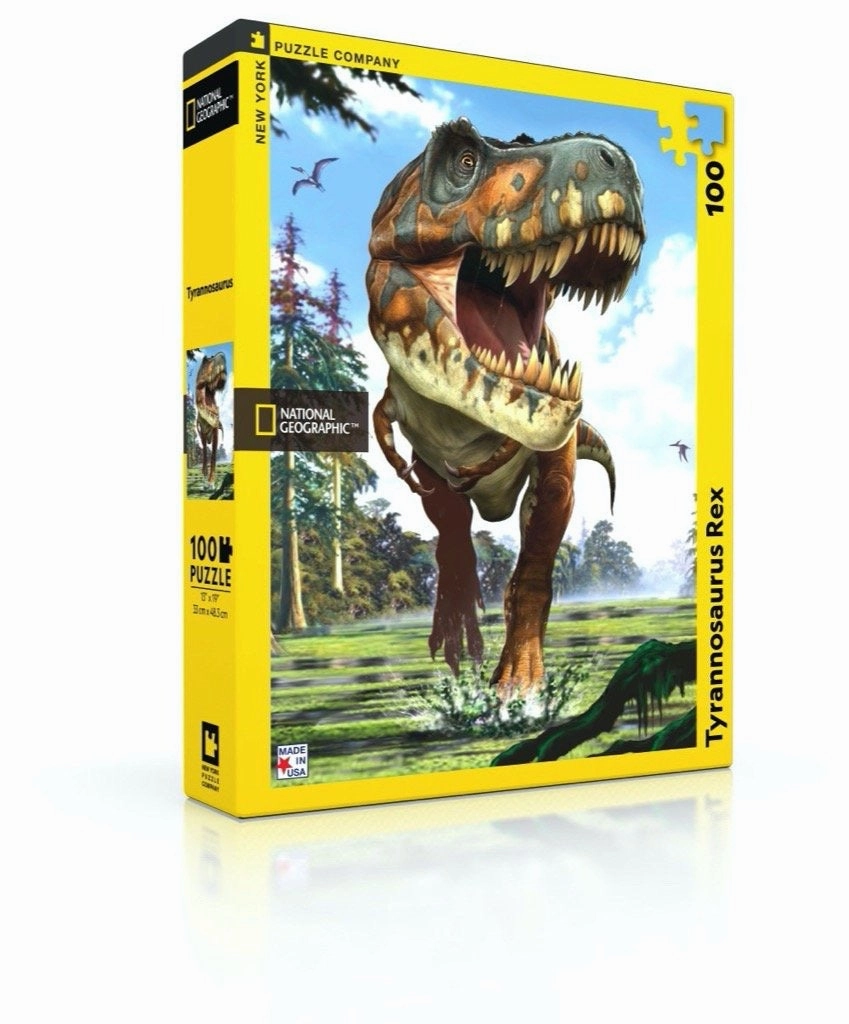 National Geographic Tyrannosaurus Rex 100 Piece Puzzle