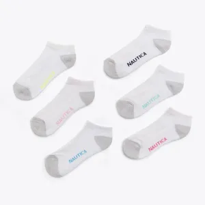 Nautica Womens Athletic Low Cut Socks, 6-Pack Nautica Clothing