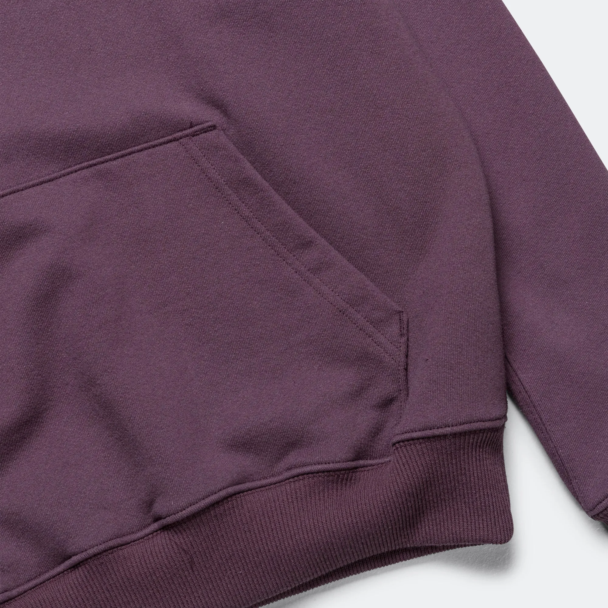 New Balance Clothing Made in USA Core Hoodie - Plum Brown