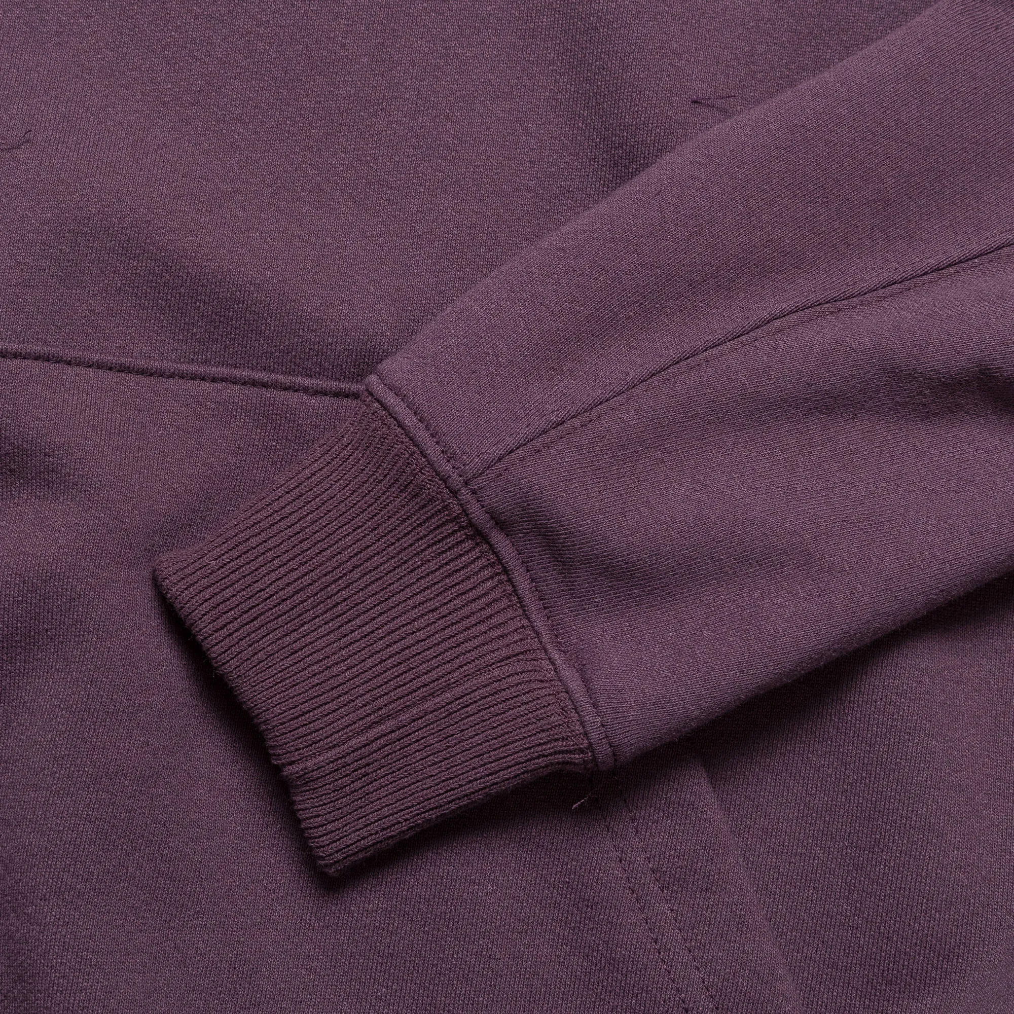 New Balance Clothing Made in USA Core Hoodie - Plum Brown